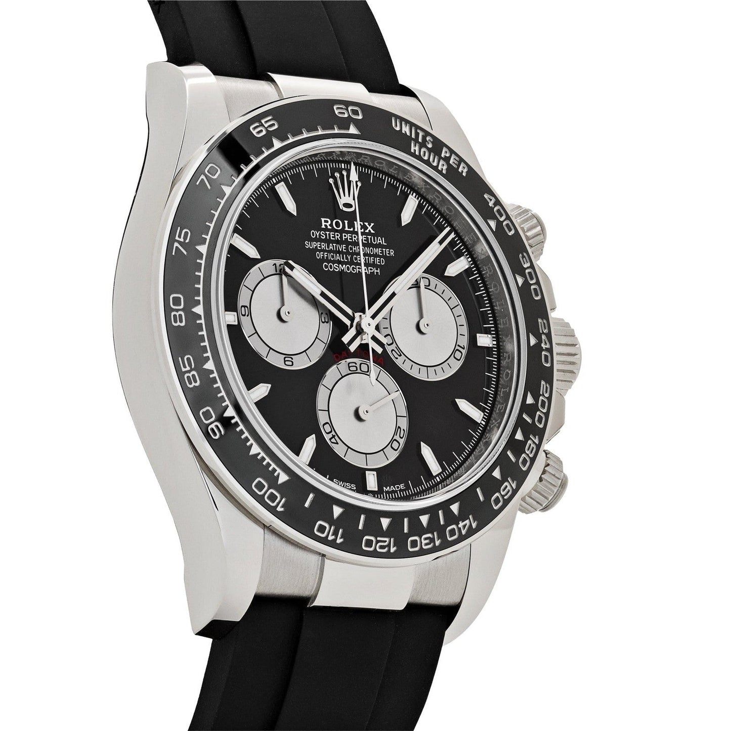Rolex Cosmograph Daytona Watch For Men - Black Dial