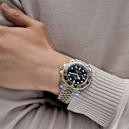 Rolex GMT-Master Watch For Men - Gold & Silver
