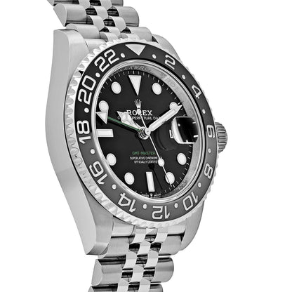 Rolex GMT-Master Watch For Men - Black & Silver