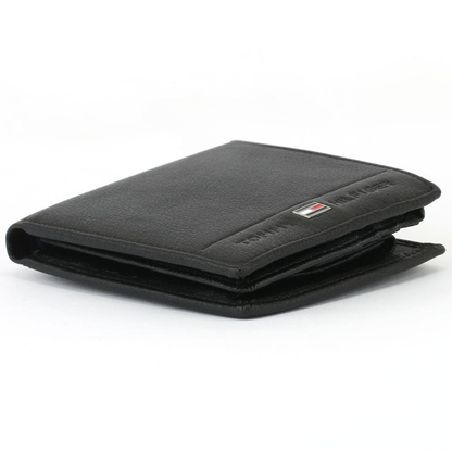 TH Black Leather Wallet For Men 36#