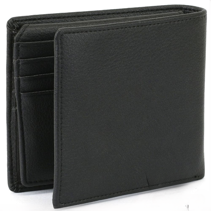 TH Black Leather Wallet For Men 36#