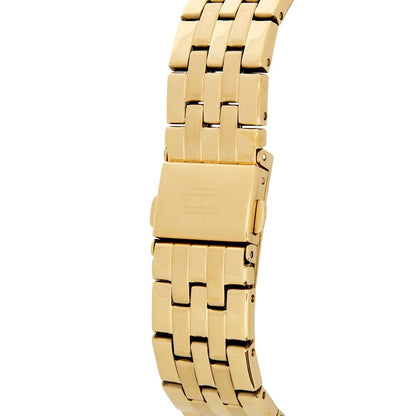 Tommy Hilfiger Ari 1781977 Gold-Tone Crystal Bezel Women's Watch