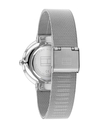 Tommy Hilfiger Liberty 1782220 Silver Case Silver Dial Mesh Women's Watch