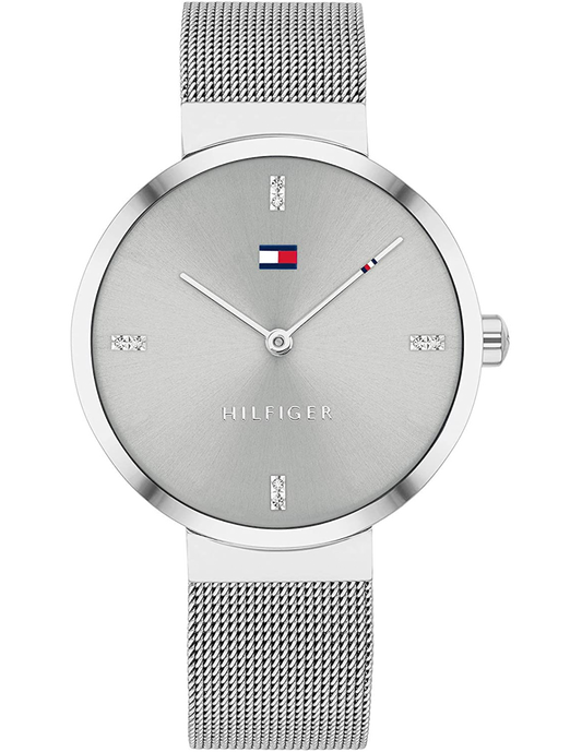 Tommy Hilfiger Liberty 1782220 Silver Case Silver Dial Mesh Women's Watch