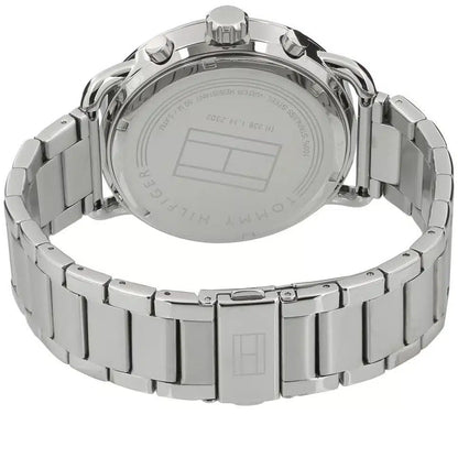Tommy Hilfiger Briggs 1791422 Silver Case Black Dial Steel Men's Watch