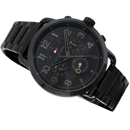 Tommy Hilfiger Eton 1791423 Full Black Stainless Steel Men's Watch