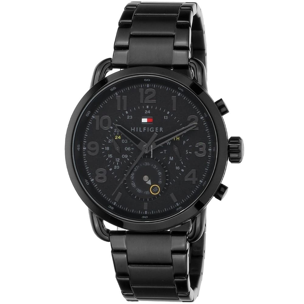 Tommy Hilfiger Eton 1791423 Full Black Stainless Steel Men's Watch