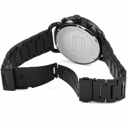 Tommy Hilfiger Eton 1791423 Full Black Stainless Steel Men's Watch