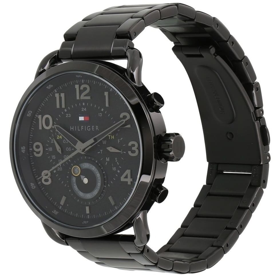 Tommy Hilfiger Eton 1791423 Full Black Stainless Steel Men's Watch