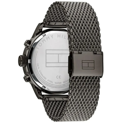 Tommy Hilfiger Icon 1791597 Gunmetal Grey Mesh Men's Watch