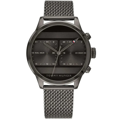 Tommy Hilfiger Icon 1791597 Gunmetal Grey Mesh Men's Watch
