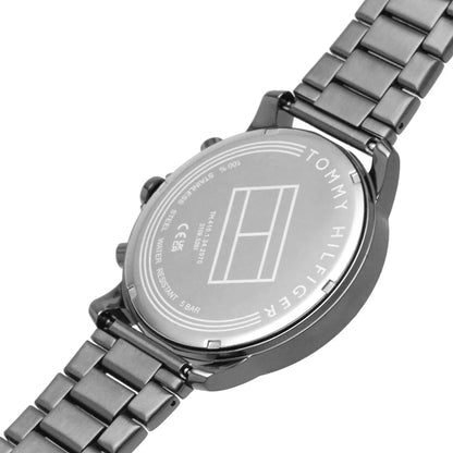 Tommy Hilfiger Jameson 1791796 Gunmetal Case Blue Dial Men's Watch