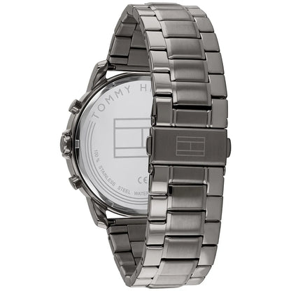 Tommy Hilfiger Jameson 1791796 Gunmetal Case Blue Dial Men's Watch