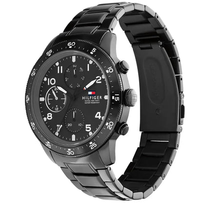 Tommy Hilfiger Jimmy 1791951 Multi-Function Black Dial Men's Watch