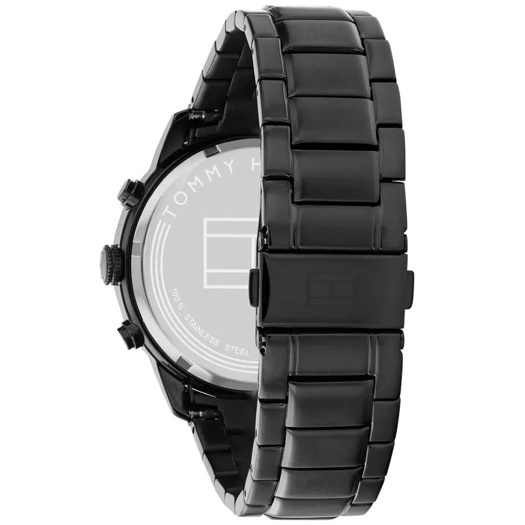 Tommy Hilfiger Jimmy 1791951 Multi-Function Black Dial Men's Watch