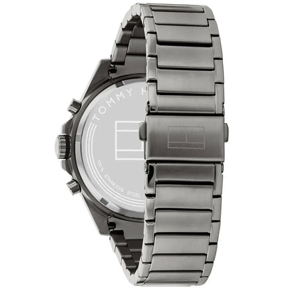 Tommy Hilfiger Max 1791975 Gunmetal Case Grey Dial Steel Men's Watch