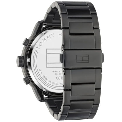 Tommy Hilfiger Wild 1792070 Black Case Textured Dial Men's Watch (50mm)