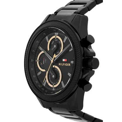Tommy Hilfiger Clark 1792081 Multi-Function Black Dial Men's Watch