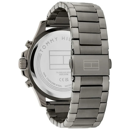 Tommy Hilfiger Bryan 1792115 Men's Gunmetal Case Green Dial Watch