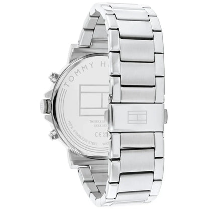 Original Tommy Hilfiger Tyson Men's Watch - Silver Steel & Grey Dial (1710587)