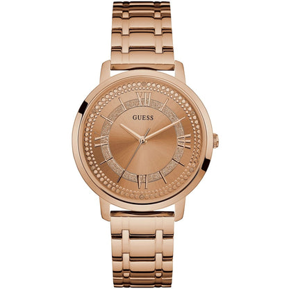 Guess Montauk W0933L3 Glitter Dial Women's Rose Gold-Tone Watch