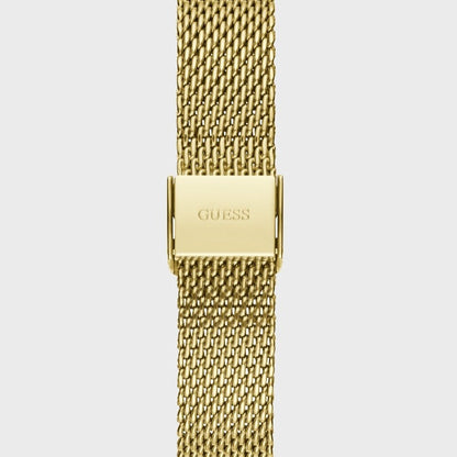 Guess Richmond W1263G2 All Gold Case Gold Dial Gold Mesh Men's Watch